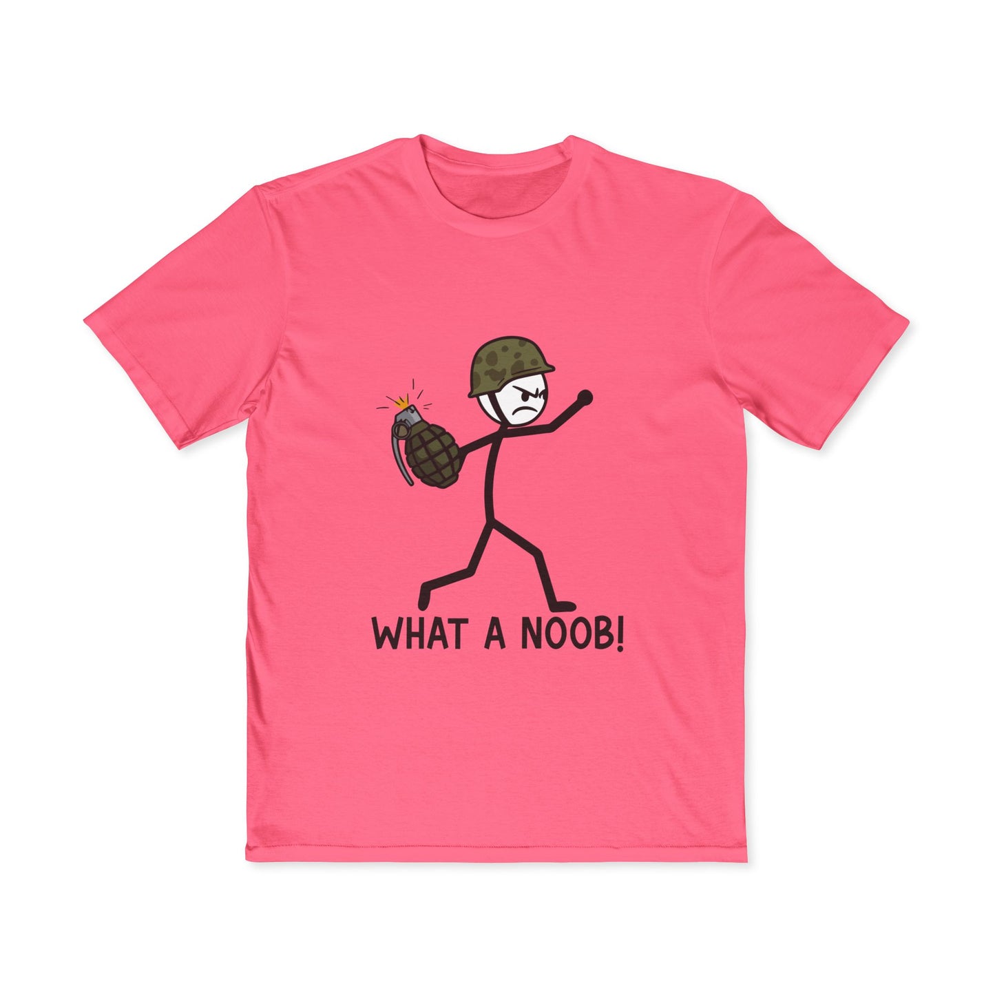 Cooking the Grenade - What a Noob! - Men's T-Shirt