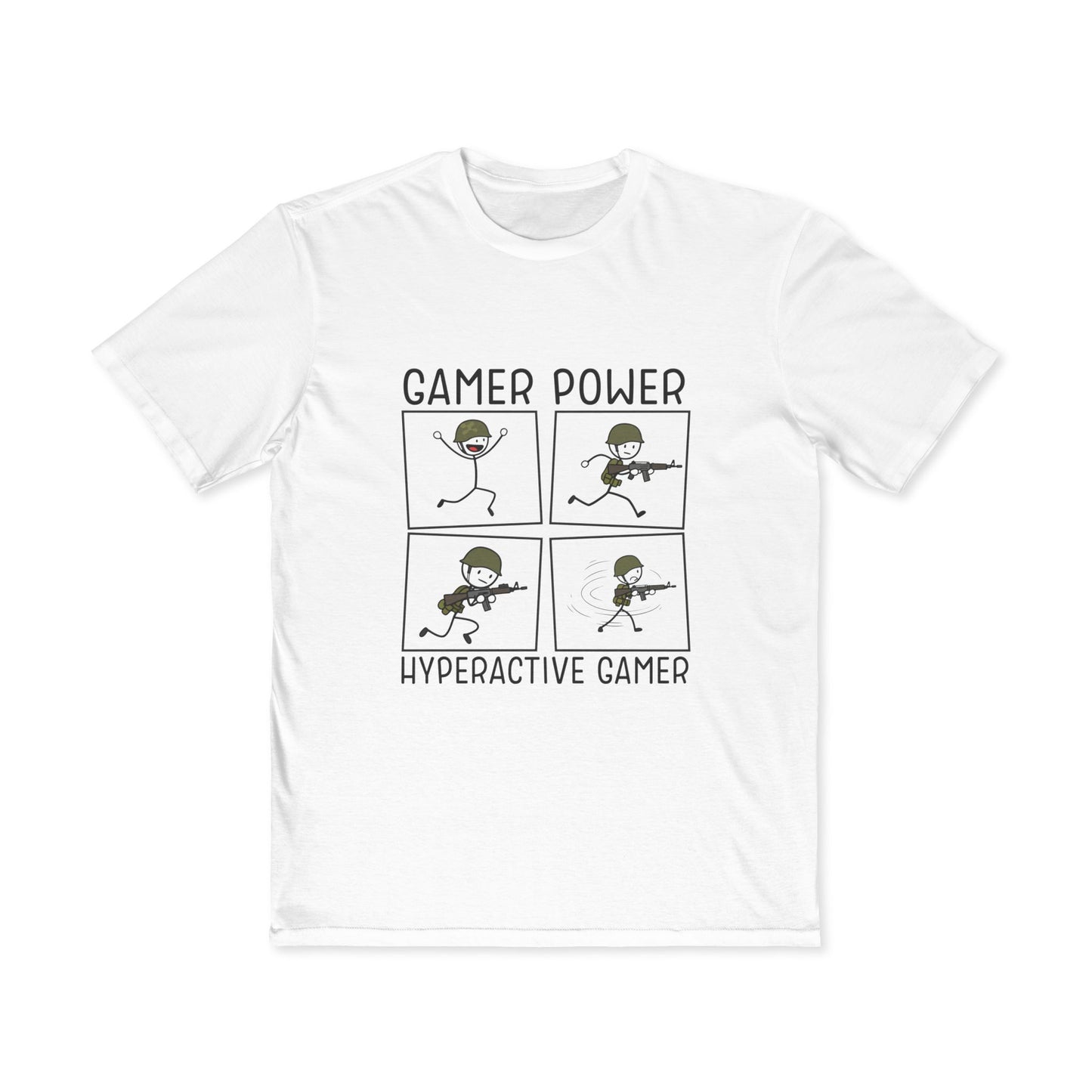 Hyperactive Gamer - Gamer Power - Men's T-Shirt