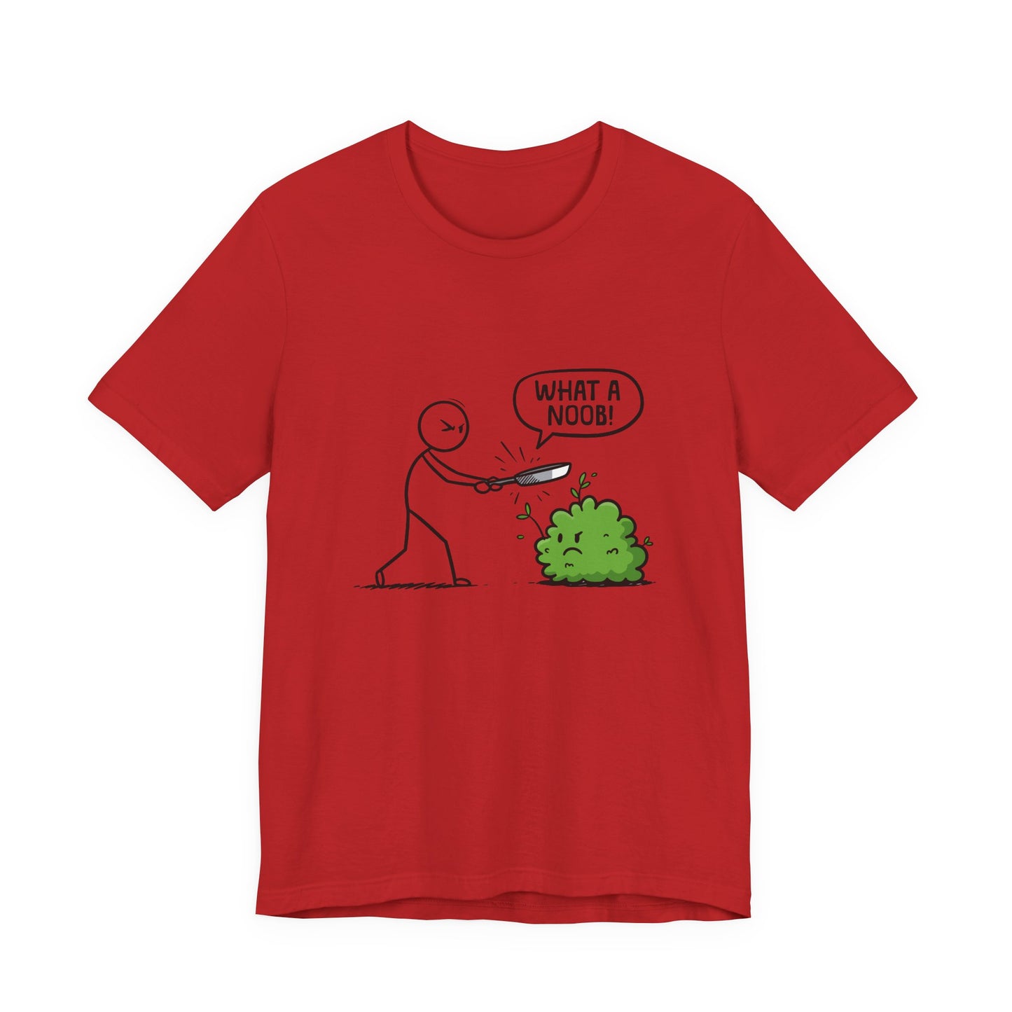 Imaginary Bushman - 'What a Noob!' - Unisex Tee