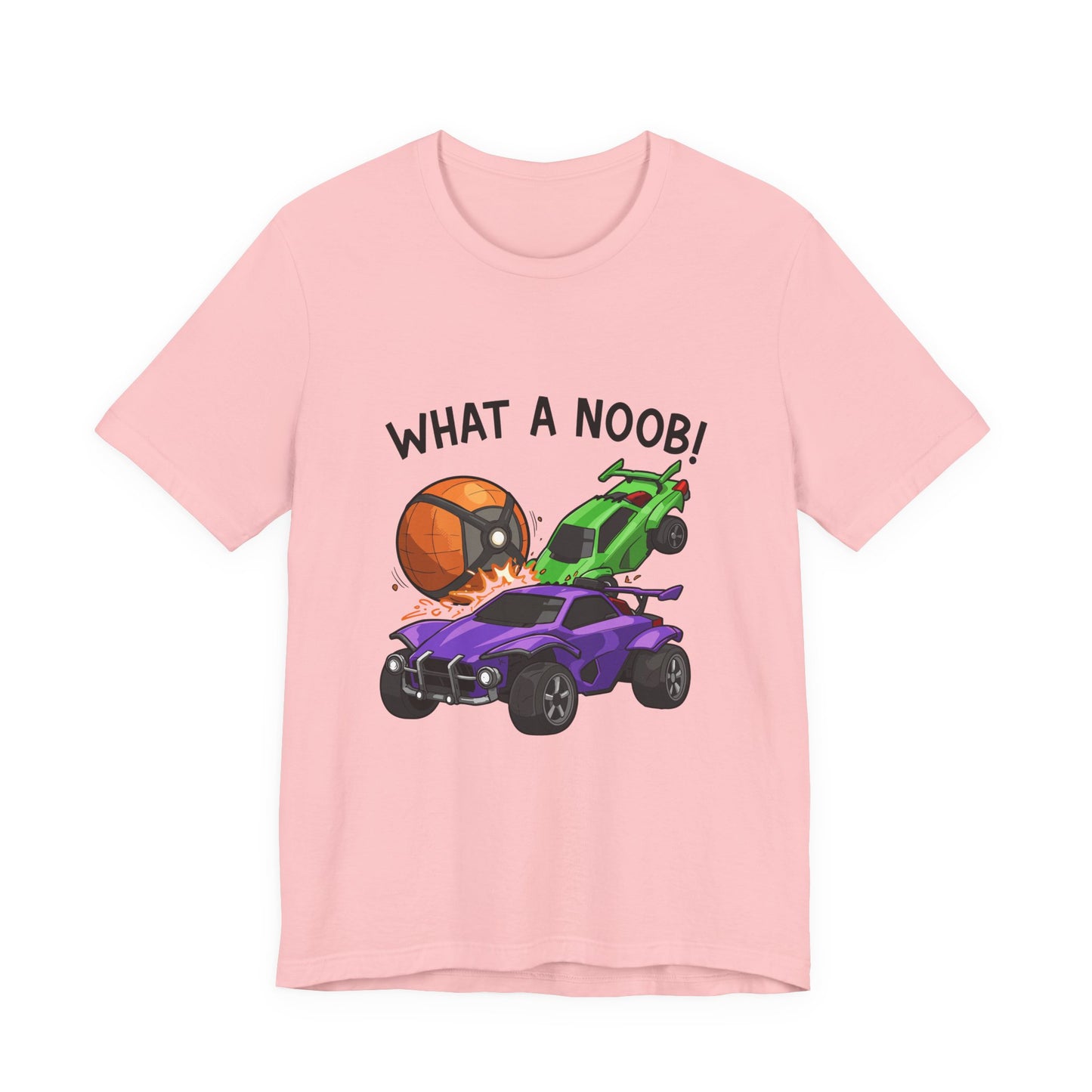 Rocket Car Soccer Tee — What a Noob! - Unisex Tee