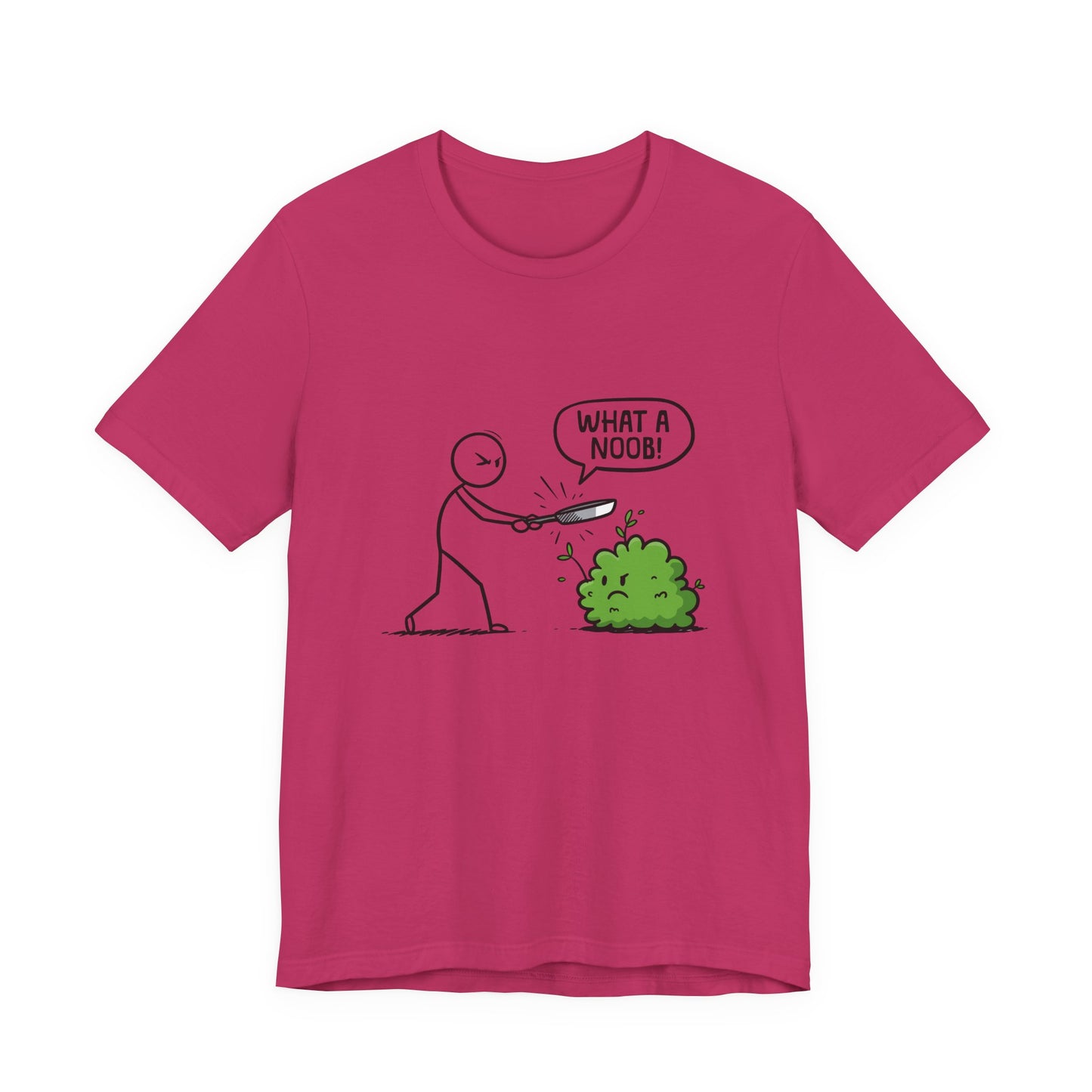 Imaginary Bushman - 'What a Noob!' - Unisex Tee