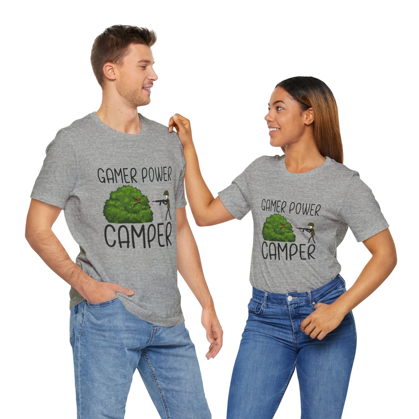 Typical Camper – Gamer Power - Unisex Tee