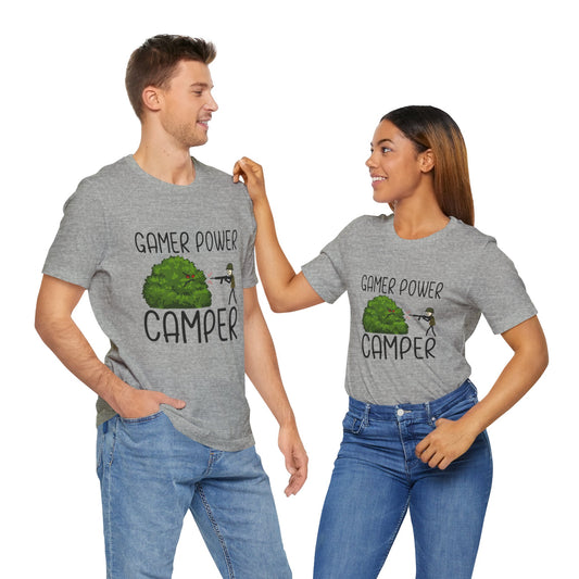 Typical Camper – Gamer Power - Unisex Tee