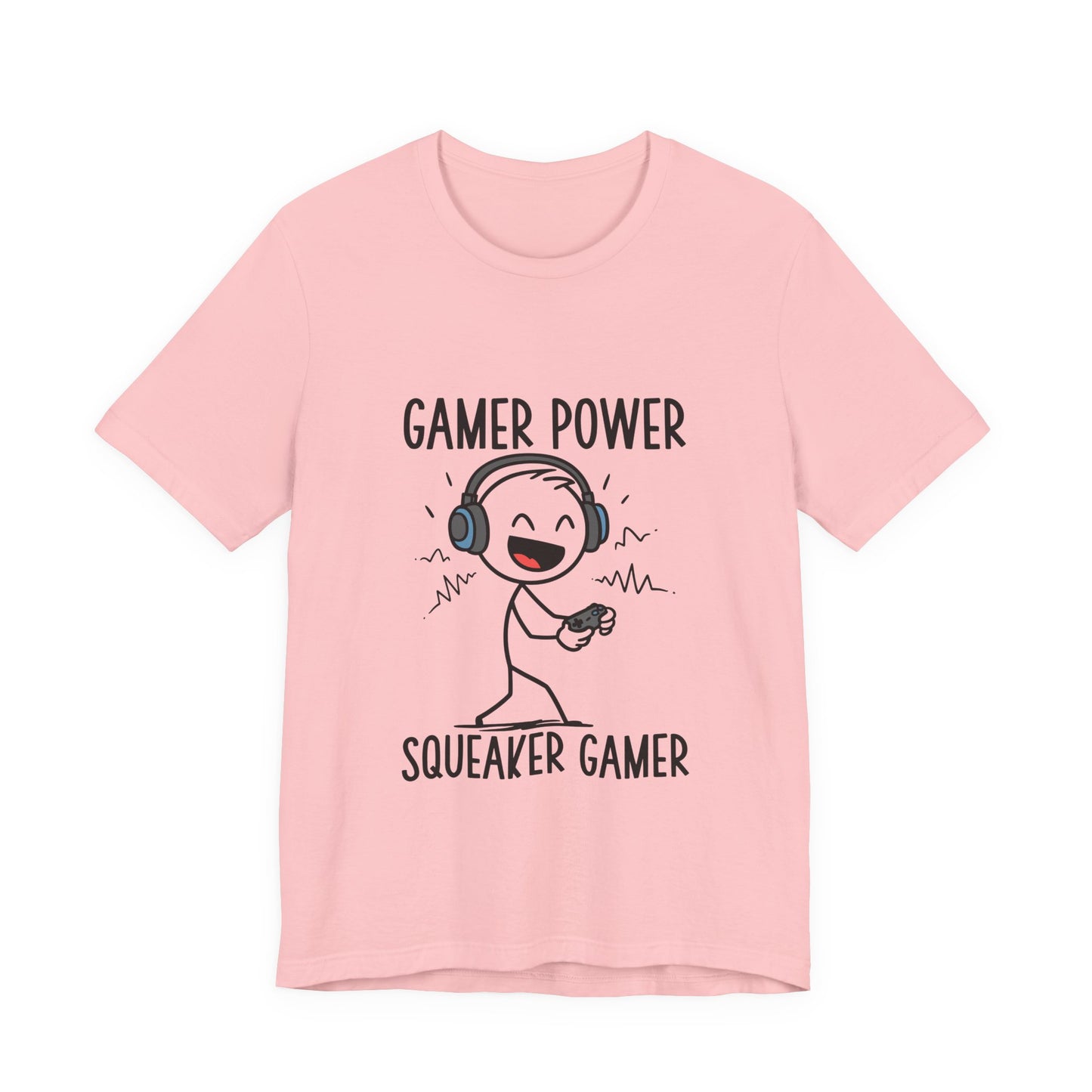 Squeaker Gamer Tee - Gamer Power - Unisex Tee