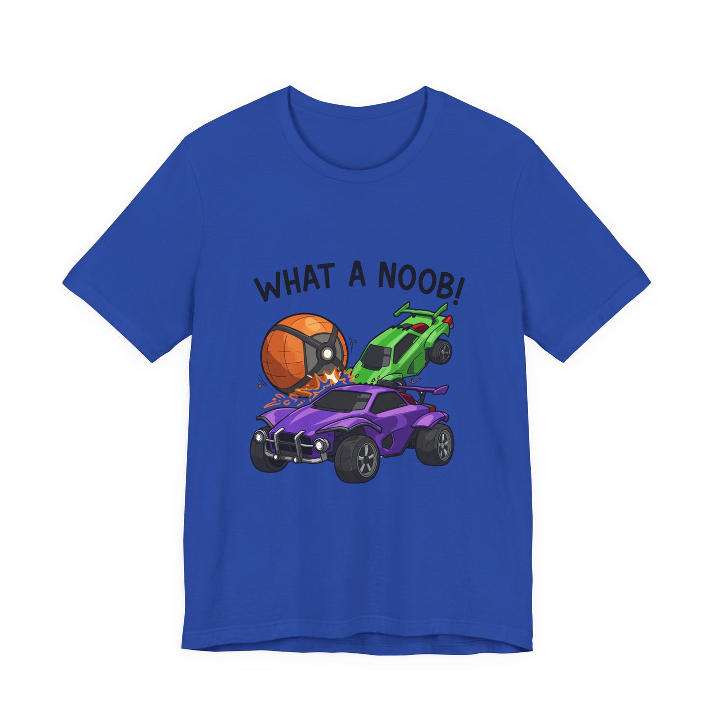Rocket Car Soccer Tee — What a Noob! - Unisex Tee
