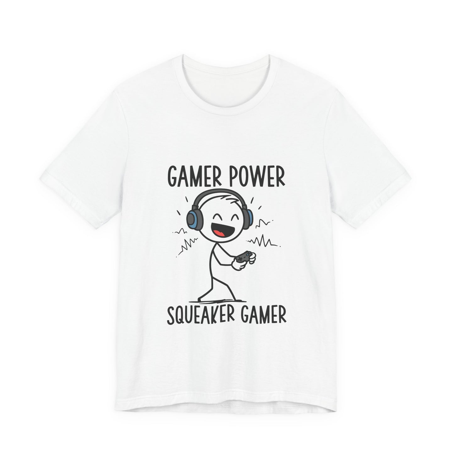 Squeaker Gamer Tee - Gamer Power - Unisex Tee