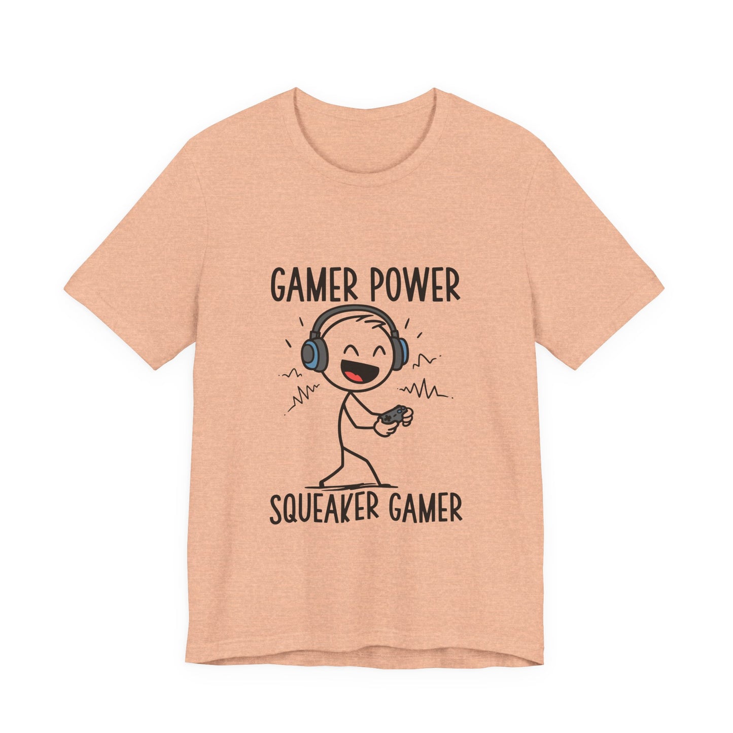 Squeaker Gamer Tee - Gamer Power - Unisex Tee