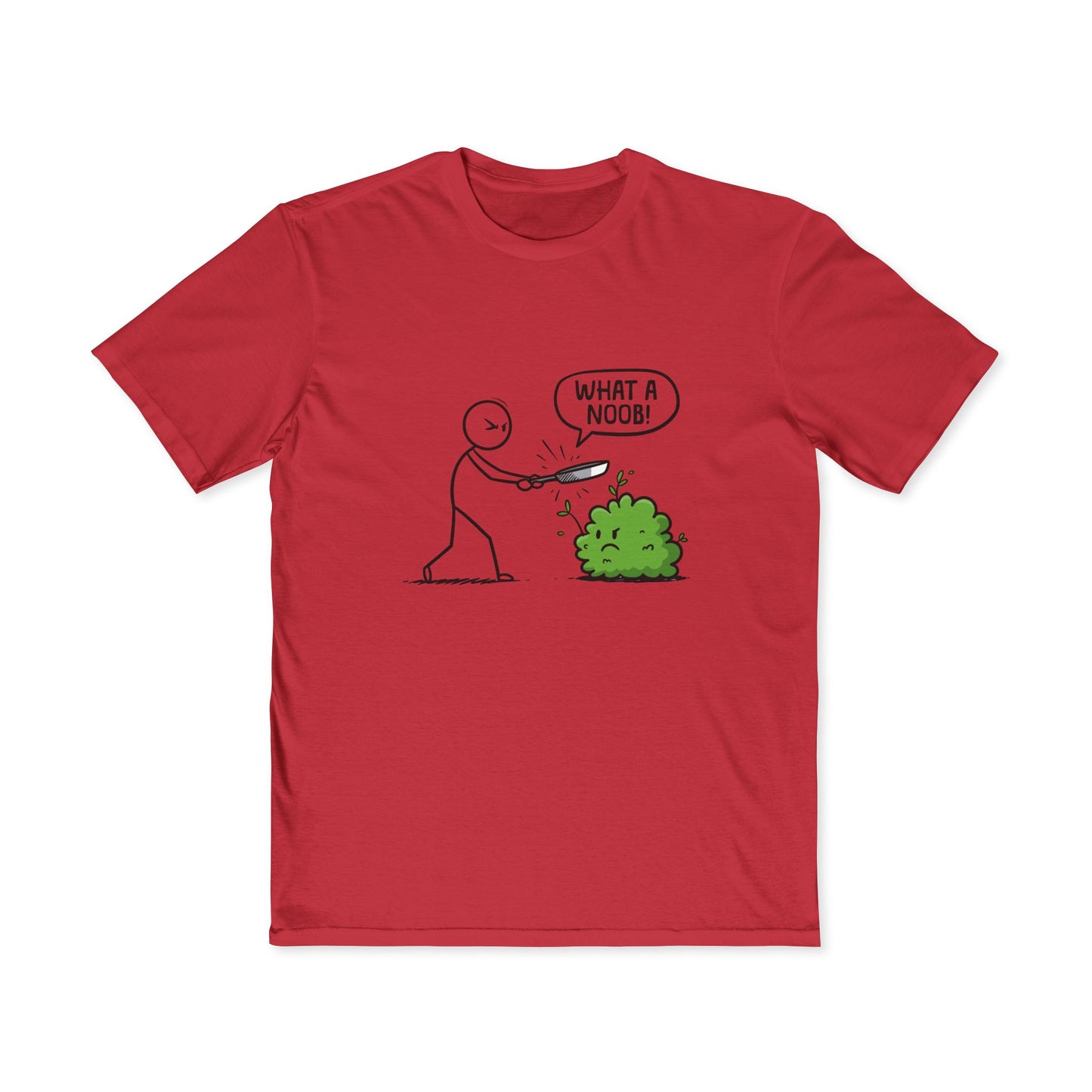 Someone is in the Bush - What A Noob! - Men's T-Shirt