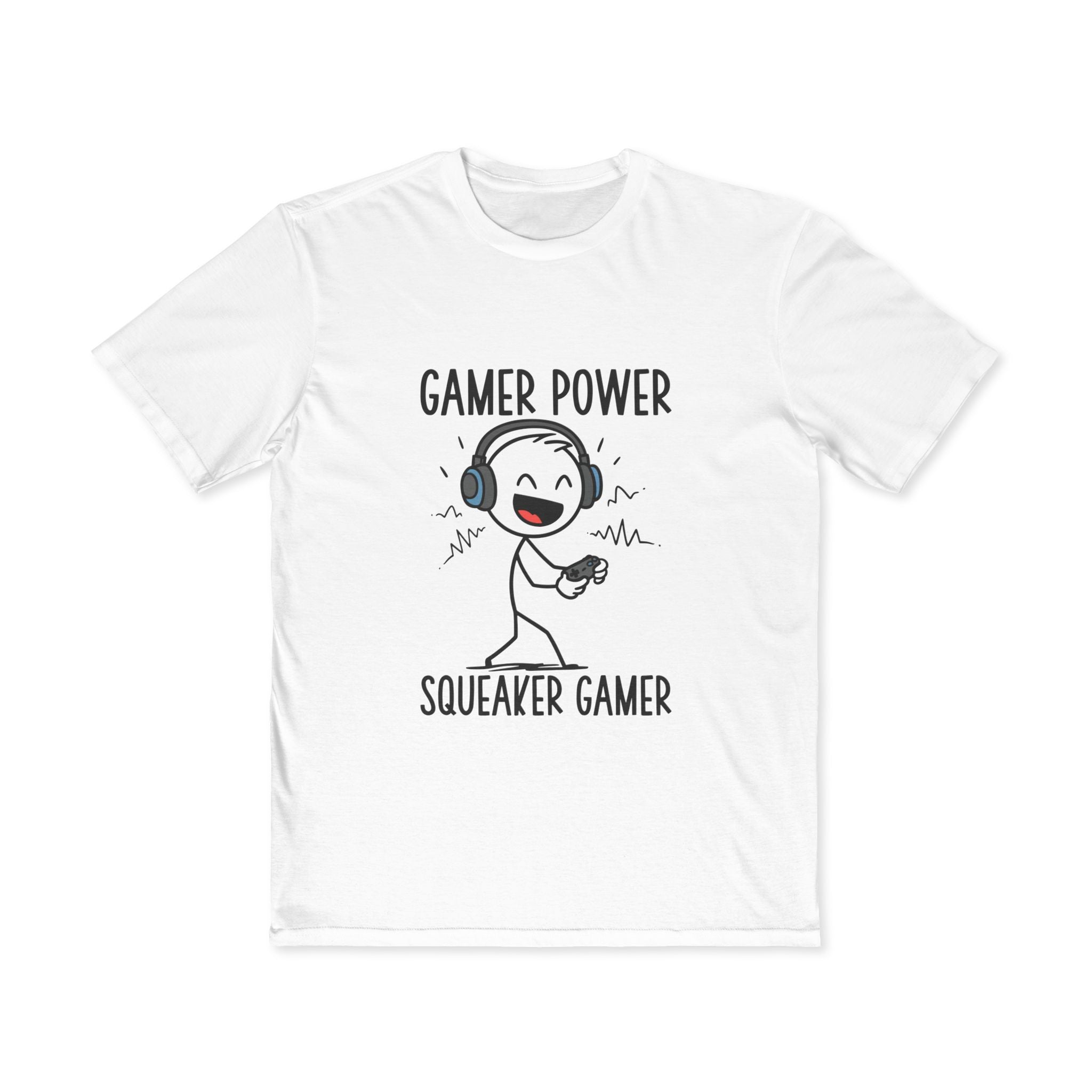 Squeaker Gamer - Gamer Power - Men's T-Shirt – Hellraising Games